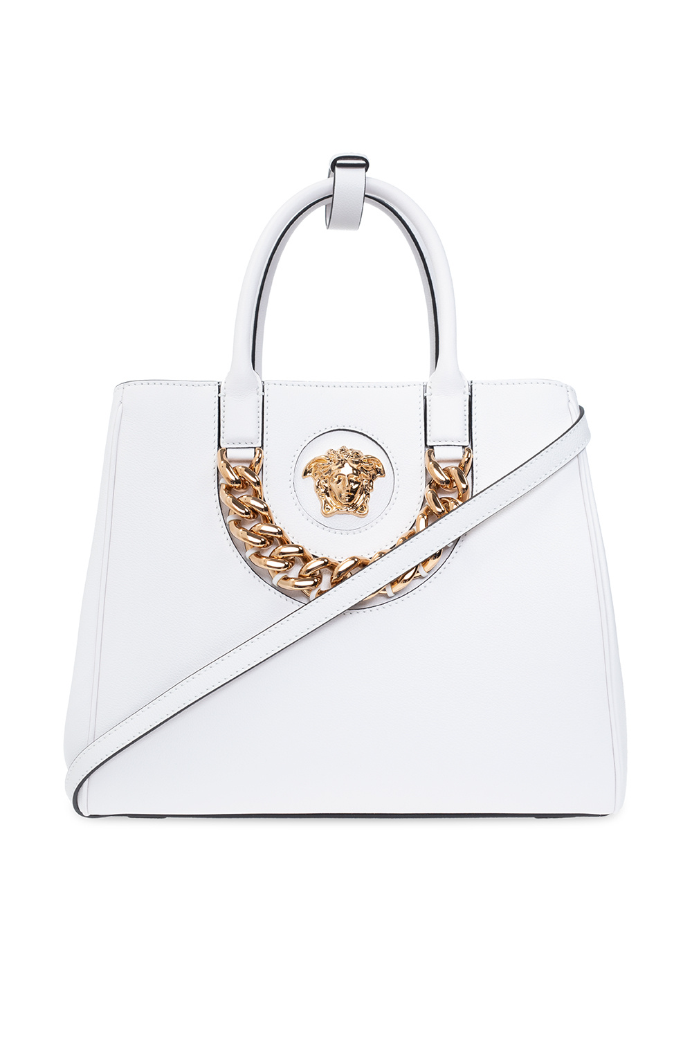 【VERSACE】 white cotton totes （関税送料込） nm_4678340_100106_m